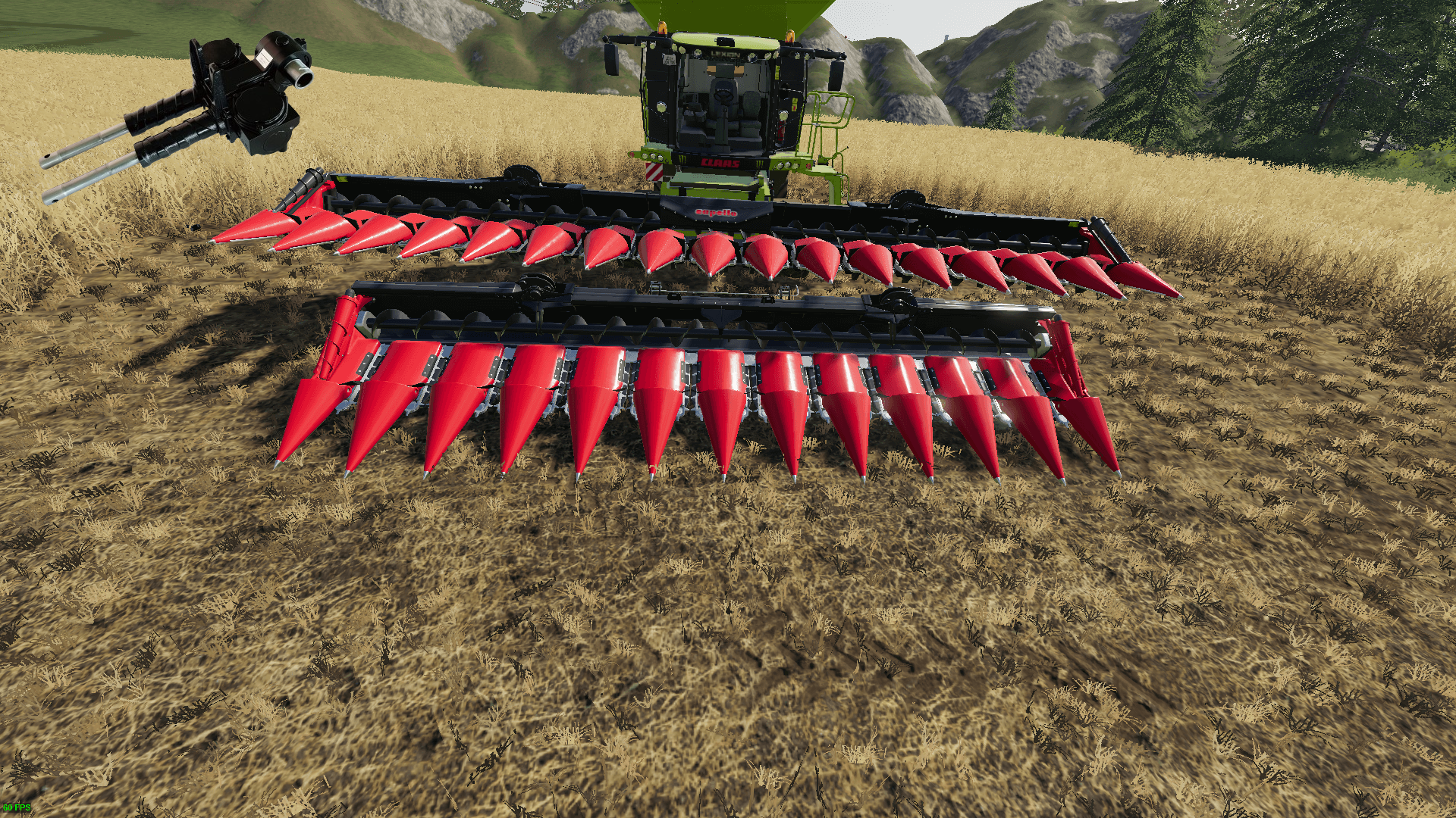 Gearbox Header Jagung Aluminium untuk Pemanen Gandum